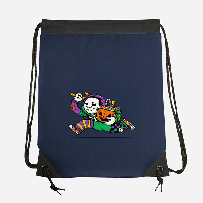 Halloween Candy Run-None-Drawstring-Bag-krisren28