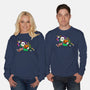 Halloween Candy Run-Unisex-Crew Neck-Sweatshirt-krisren28