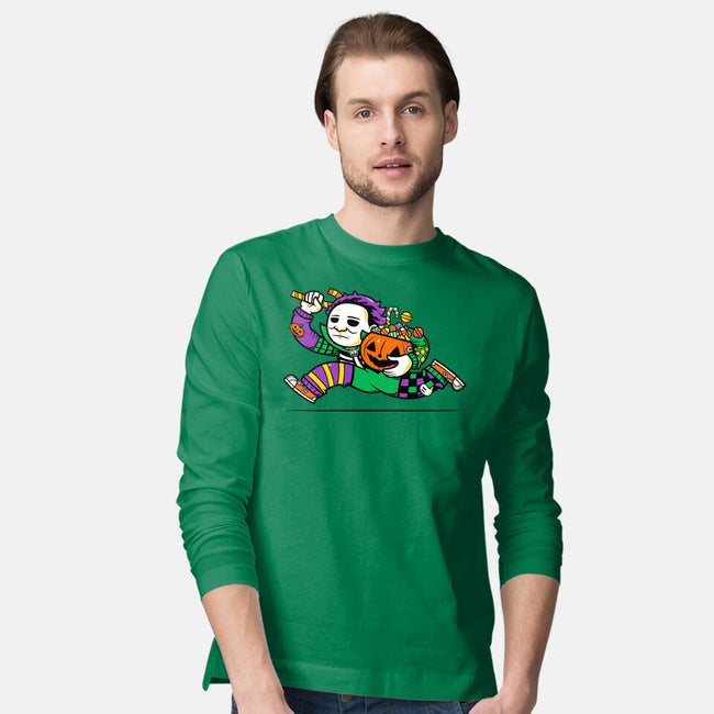 Halloween Candy Run-Mens-Long Sleeved-Tee-krisren28