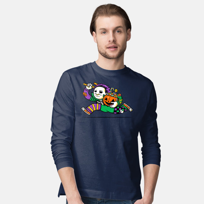 Halloween Candy Run-Mens-Long Sleeved-Tee-krisren28