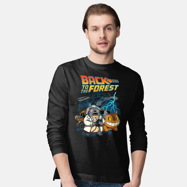 Back To The Forest-Mens-Long Sleeved-Tee-JamesQJO