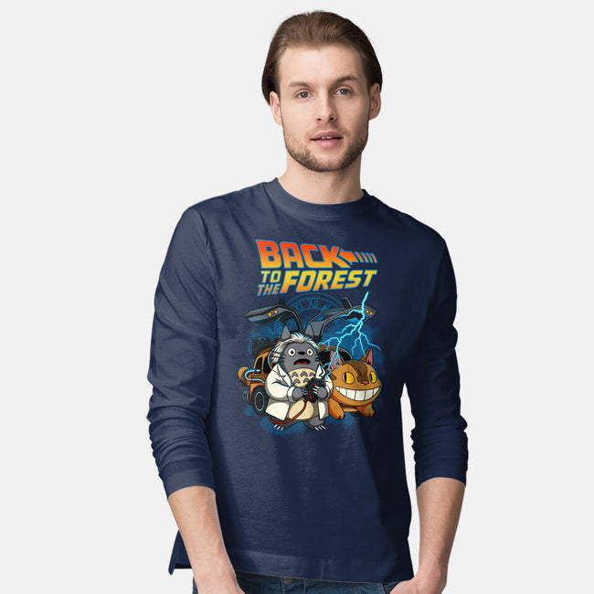 Back To The Forest-Mens-Long Sleeved-Tee-JamesQJO