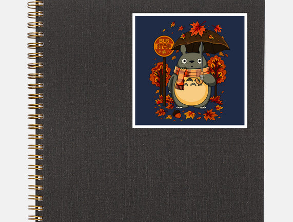Autumn Bus Stop