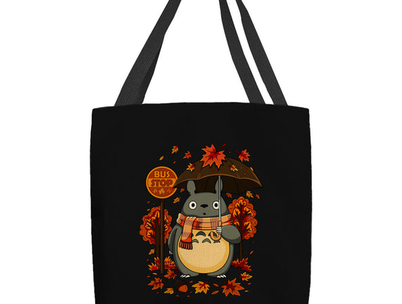 Autumn Bus Stop