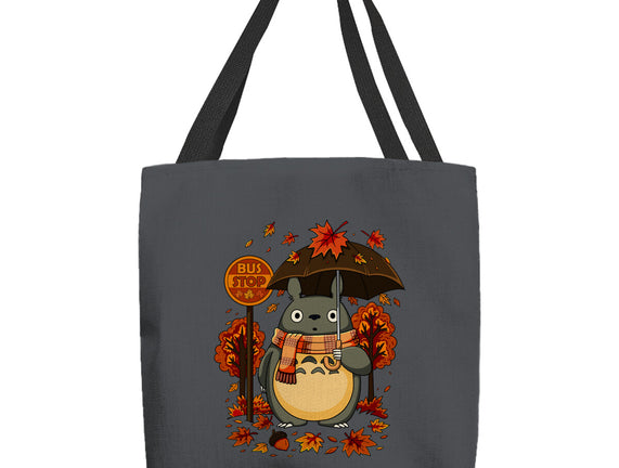 Autumn Bus Stop