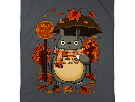 Autumn Bus Stop