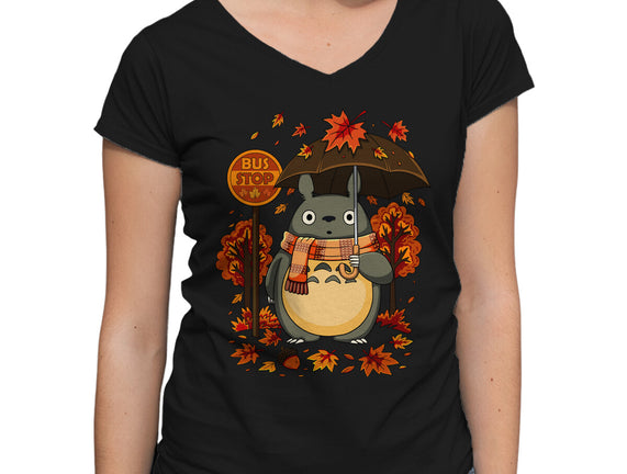 Autumn Bus Stop