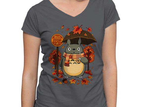 Autumn Bus Stop