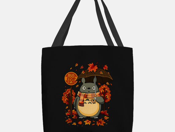 Autumn Bus Stop