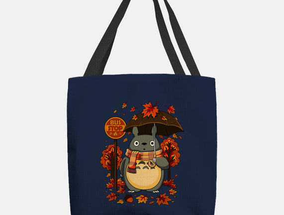 Autumn Bus Stop