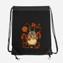 Autumn Bus Stop-None-Drawstring-Bag-JamesQJO