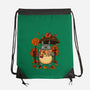 Autumn Bus Stop-None-Drawstring-Bag-JamesQJO