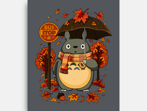 Autumn Bus Stop