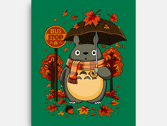 Autumn Bus Stop