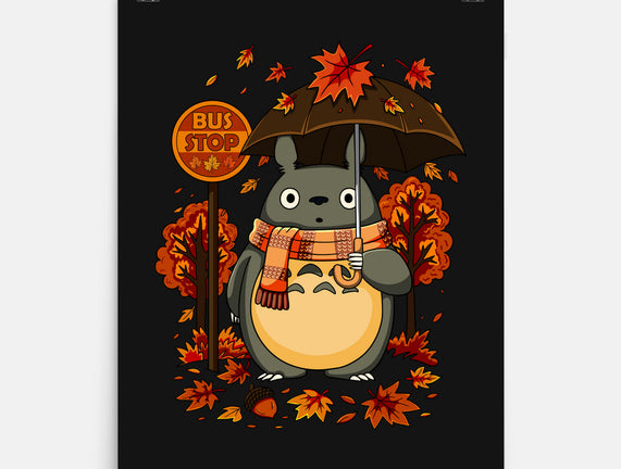 Autumn Bus Stop