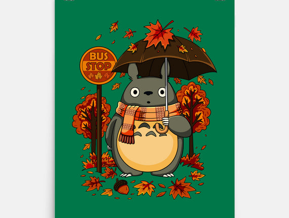 Autumn Bus Stop