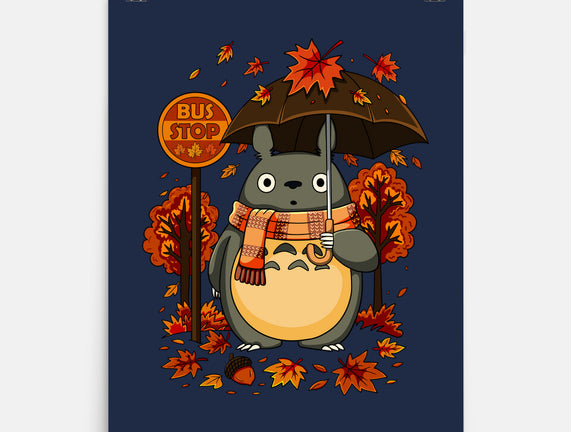Autumn Bus Stop