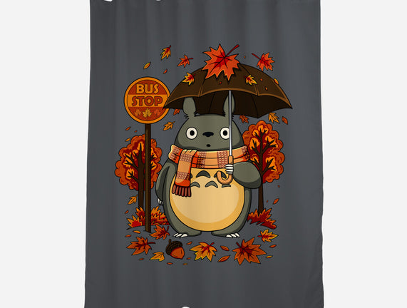 Autumn Bus Stop