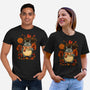 Autumn Bus Stop-Unisex-Basic-Tee-JamesQJO