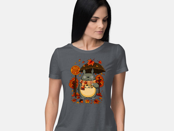 Autumn Bus Stop