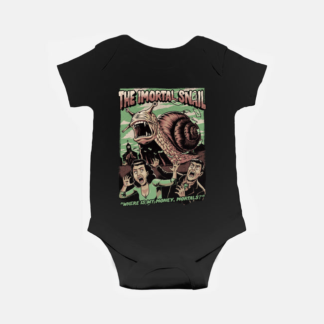 Immortal Snail Horror Movie-Baby-Basic-Onesie-Studio Mootant