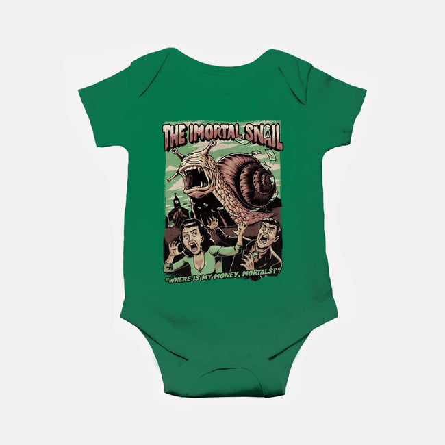 Immortal Snail Horror Movie-Baby-Basic-Onesie-Studio Mootant