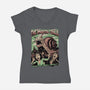 Immortal Snail Horror Movie-Womens-V-Neck-Tee-Studio Mootant
