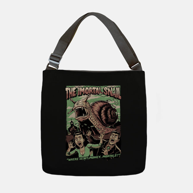 Immortal Snail Horror Movie-None-Adjustable Tote-Bag-Studio Mootant