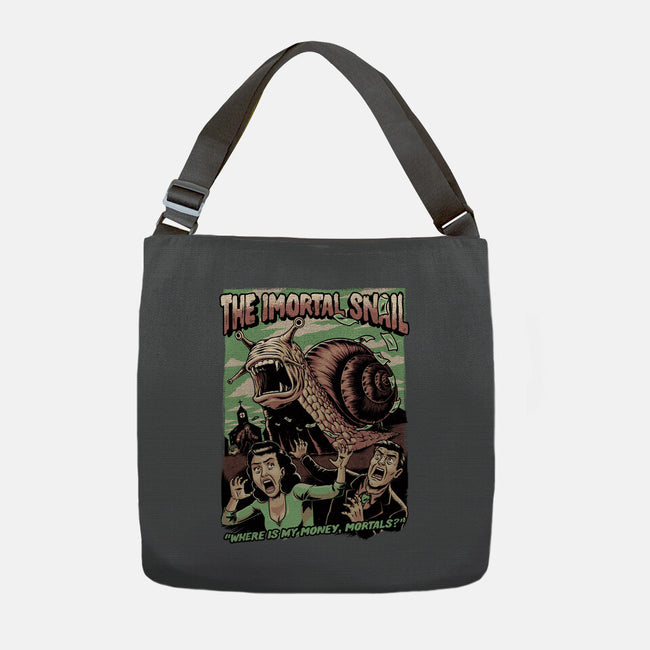 Immortal Snail Horror Movie-None-Adjustable Tote-Bag-Studio Mootant