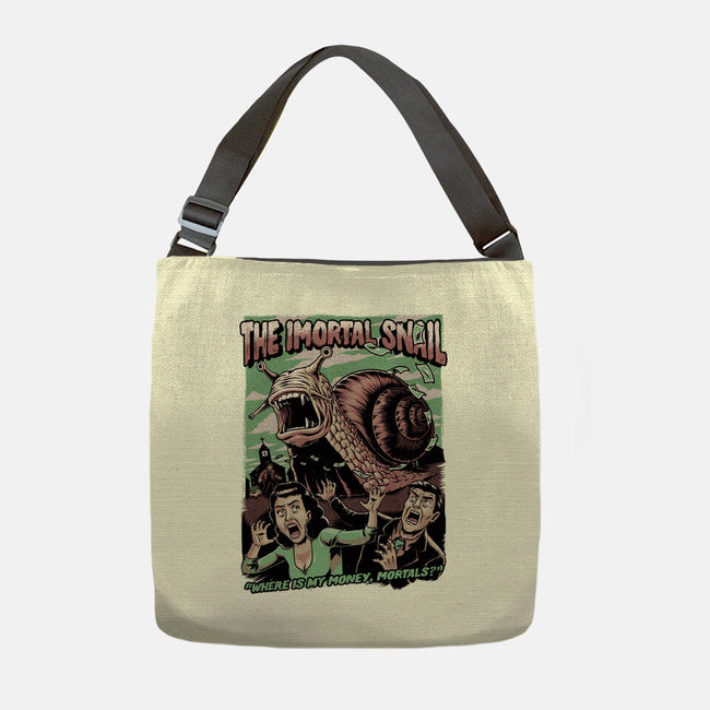 Immortal Snail Horror Movie-None-Adjustable Tote-Bag-Studio Mootant