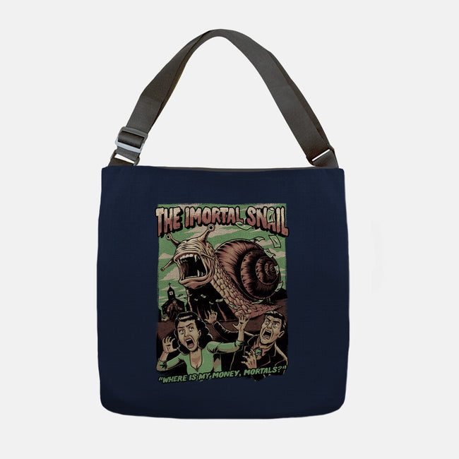 Immortal Snail Horror Movie-None-Adjustable Tote-Bag-Studio Mootant