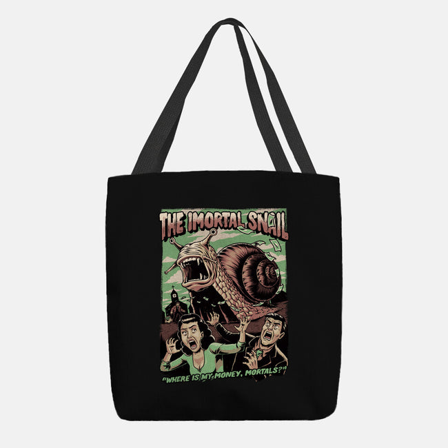 Immortal Snail Horror Movie-None-Basic Tote-Bag-Studio Mootant