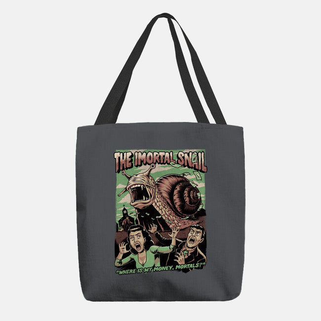 Immortal Snail Horror Movie-None-Basic Tote-Bag-Studio Mootant