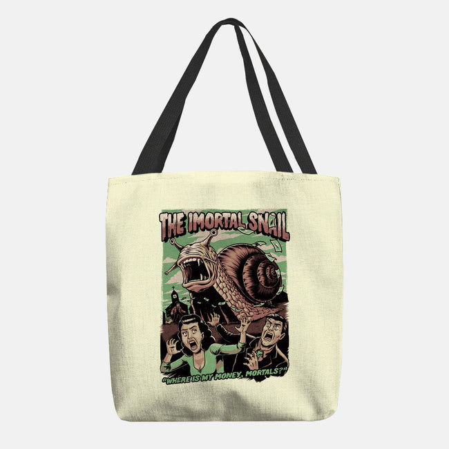 Immortal Snail Horror Movie-None-Basic Tote-Bag-Studio Mootant