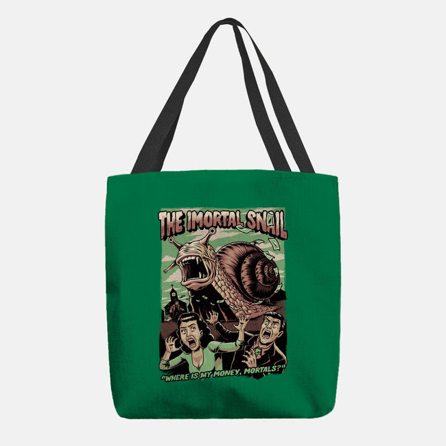 Immortal Snail Horror Movie-None-Basic Tote-Bag-Studio Mootant