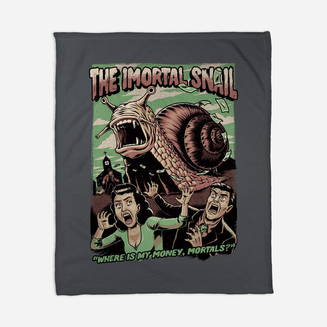 Immortal Snail Horror Movie-None-Fleece-Blanket-Studio Mootant