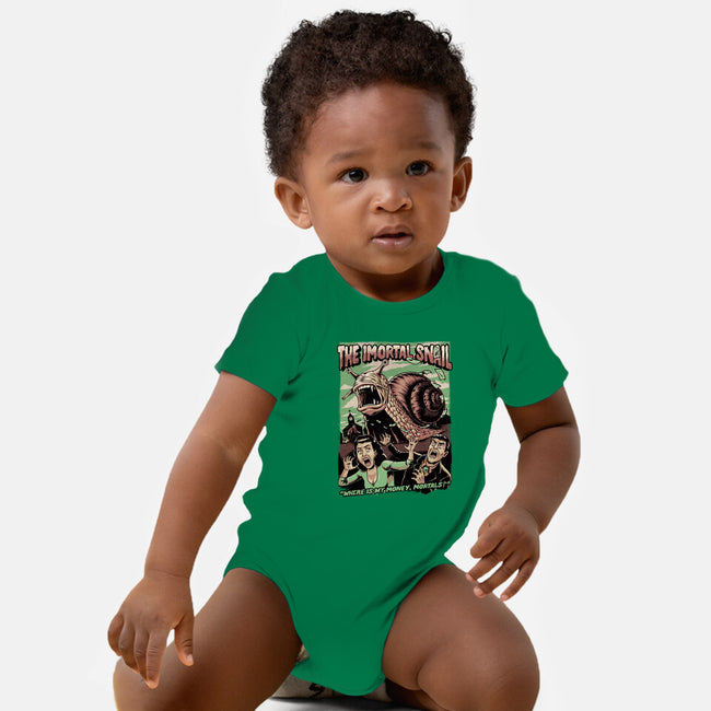 Immortal Snail Horror Movie-Baby-Basic-Onesie-Studio Mootant