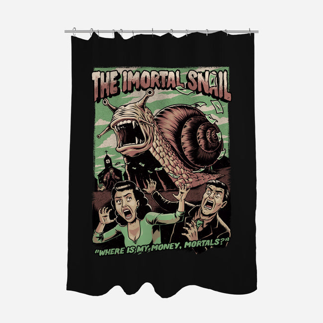 Immortal Snail Horror Movie-None-Polyester-Shower Curtain-Studio Mootant