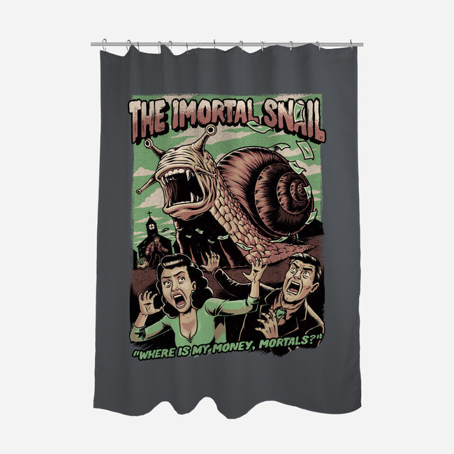 Immortal Snail Horror Movie-None-Polyester-Shower Curtain-Studio Mootant