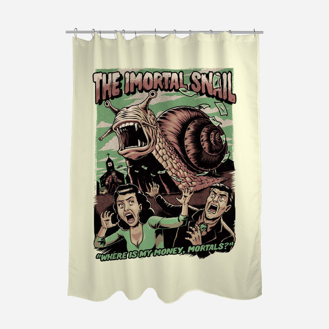 Immortal Snail Horror Movie-None-Polyester-Shower Curtain-Studio Mootant