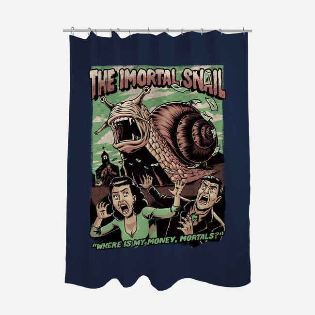 Immortal Snail Horror Movie-None-Polyester-Shower Curtain-Studio Mootant