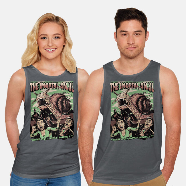 Immortal Snail Horror Movie-Unisex-Basic-Tank-Studio Mootant