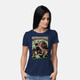 Immortal Snail Horror Movie-Womens-Basic-Tee-Studio Mootant
