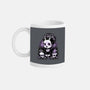 Gothic Muerte Girl-None-Mug-Drinkware-Studio Mootant