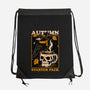 Crow Autumn Coffee-None-Drawstring-Bag-Studio Mootant