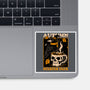 Crow Autumn Coffee-None-Glossy-Sticker-Studio Mootant