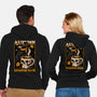 Crow Autumn Coffee-Unisex-Zip-Up-Sweatshirt-Studio Mootant