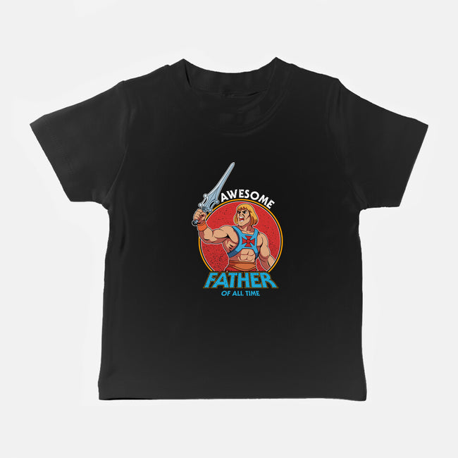 Cooler Than A Superhero-Baby-Basic-Tee-hirolabs