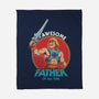 Cooler Than A Superhero-None-Fleece-Blanket-hirolabs