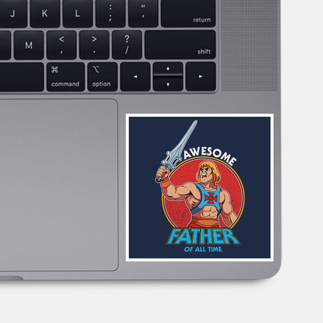 Cooler Than A Superhero-None-Glossy-Sticker-hirolabs